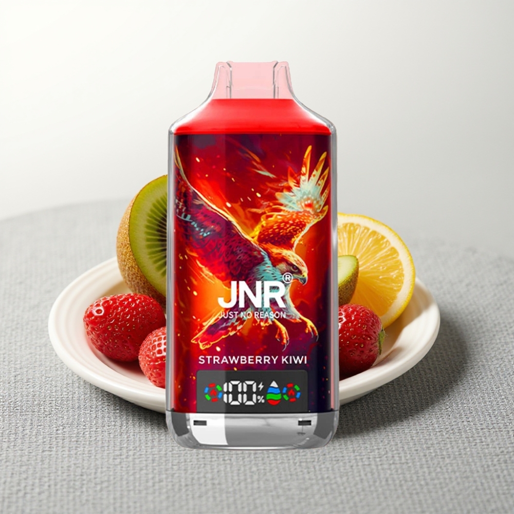 JNR Falcon X 18000 Puffs 24ml Dual Mesh Strawberry Kiwi