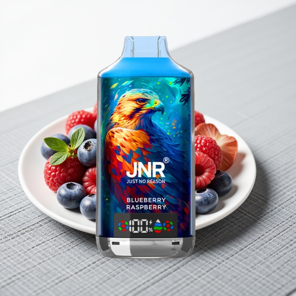 JNR Falcon X 18000 Puffs 24ml Цифровий Дисплей Чорниця Малина