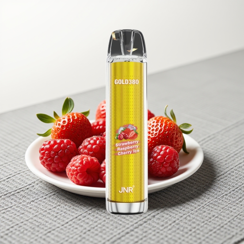 JNR Gold380 6000 Puffs 1500mAh 13ml Полуниця-Малина