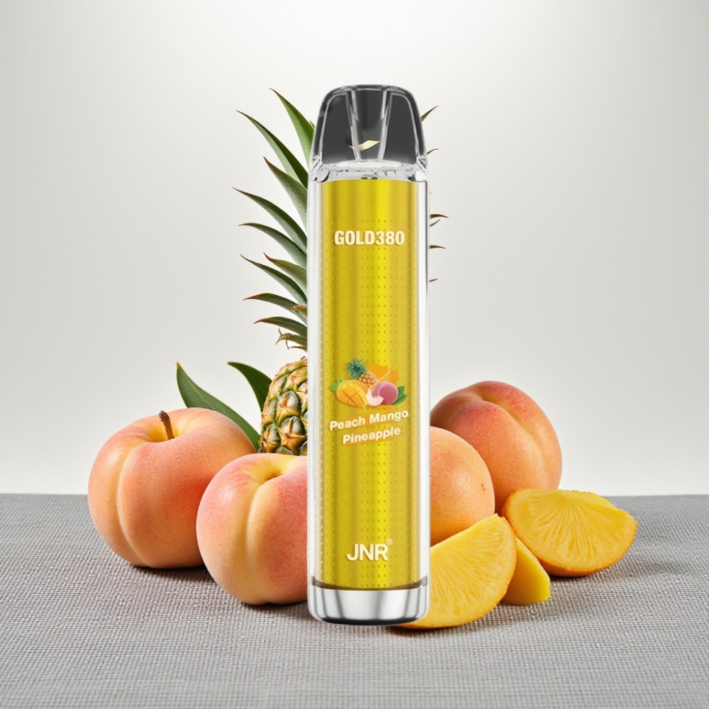 JNR Gold380 6000 Puffs 1500mAh 13ml Персик Манго Ананас