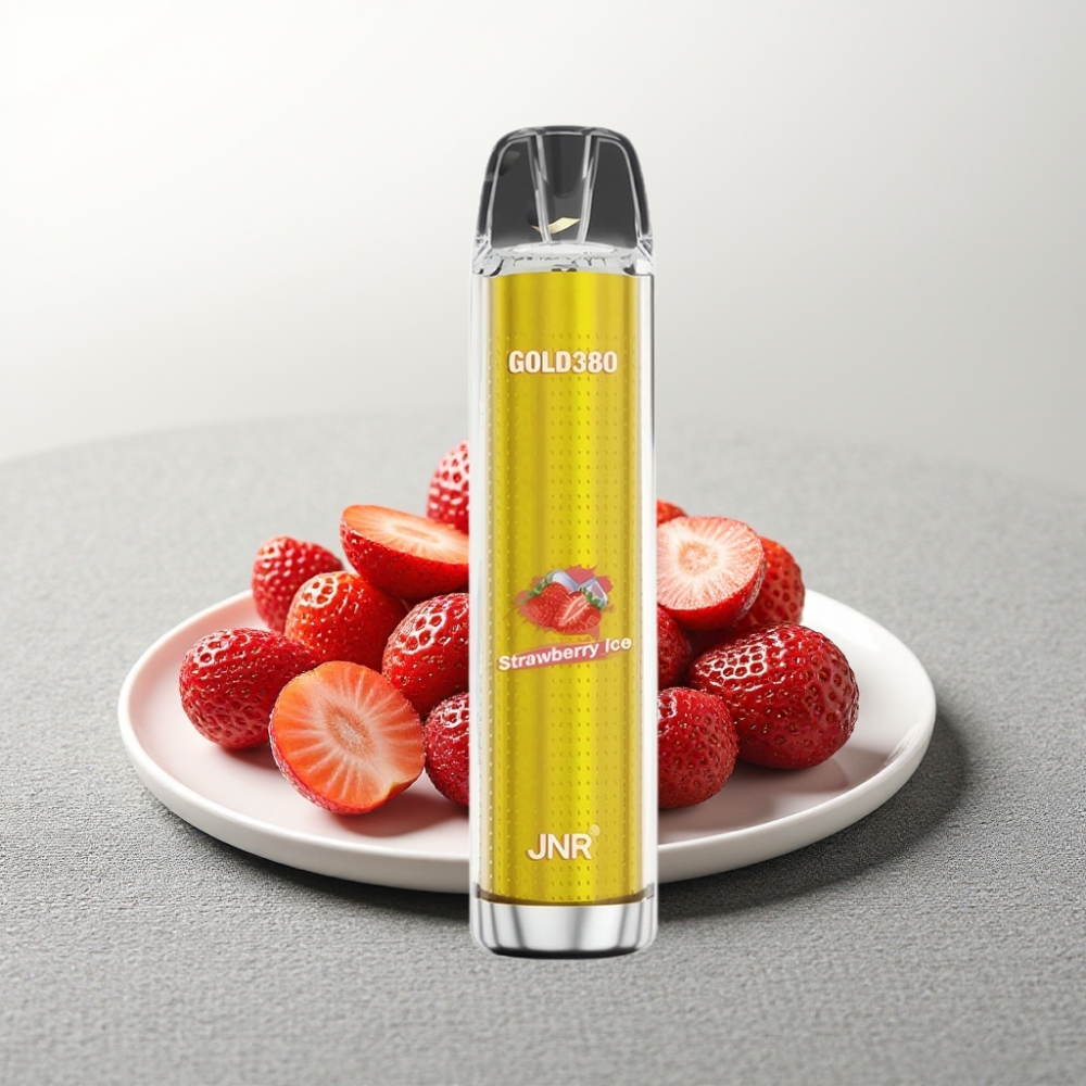 JNR Gold380 6000 Puffs 1500mAh 13ml Полуничний Лід wholesale vape Ukraine