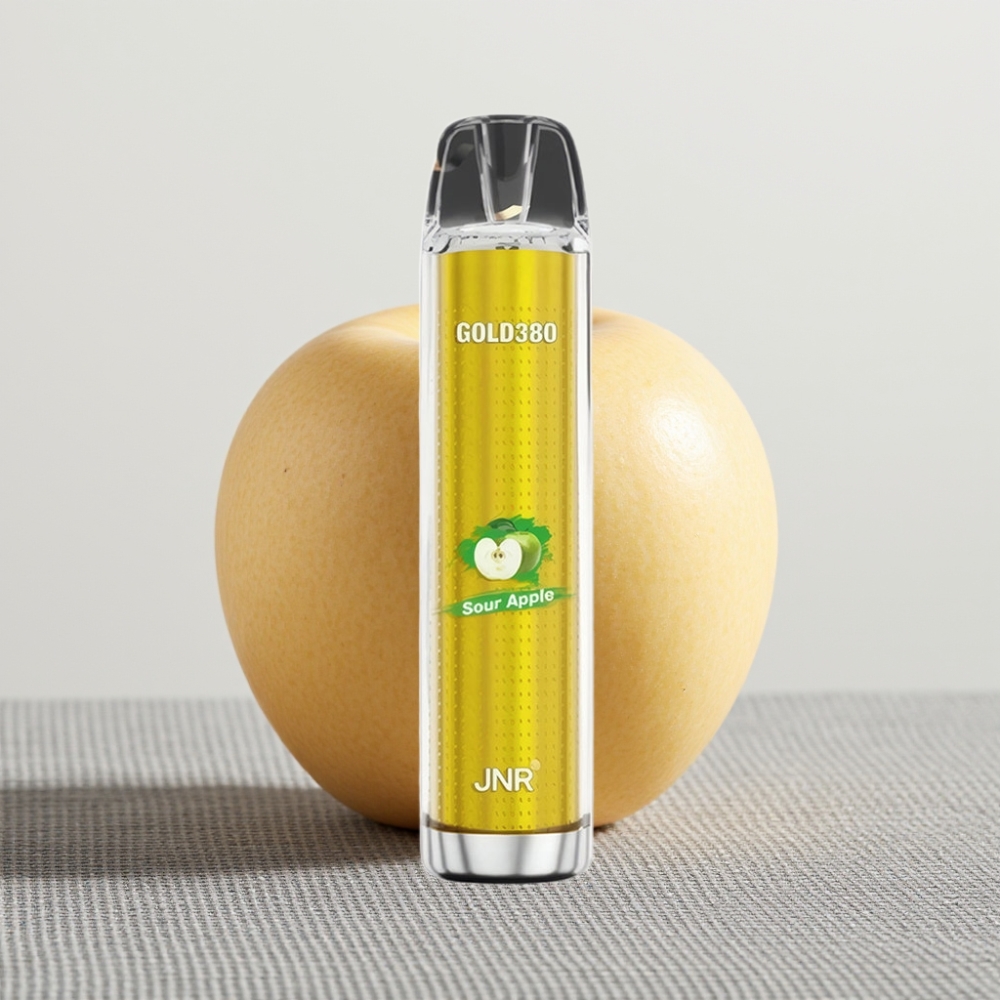 JNR Gold380 6000 Puffs 1500mAh 13ml Кисла Яблуко wholesale vape Ukraine