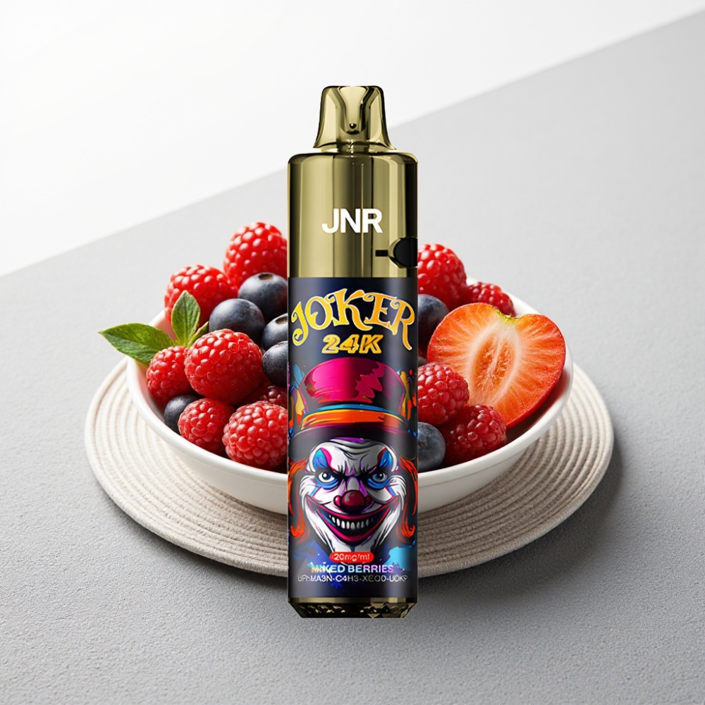 JNR Joker 24K Puffs 2+10ml Refillable Змішані Ягоди Type-C 800mAh