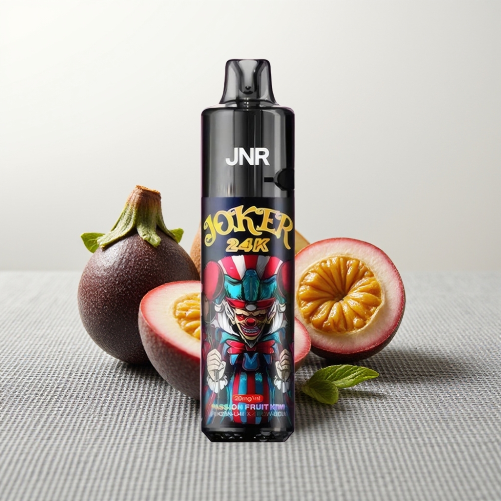 JNR Joker 24K Puffs Disposable Vape Маракуйя Ківі з 800mAh Battery та Type-C Charging