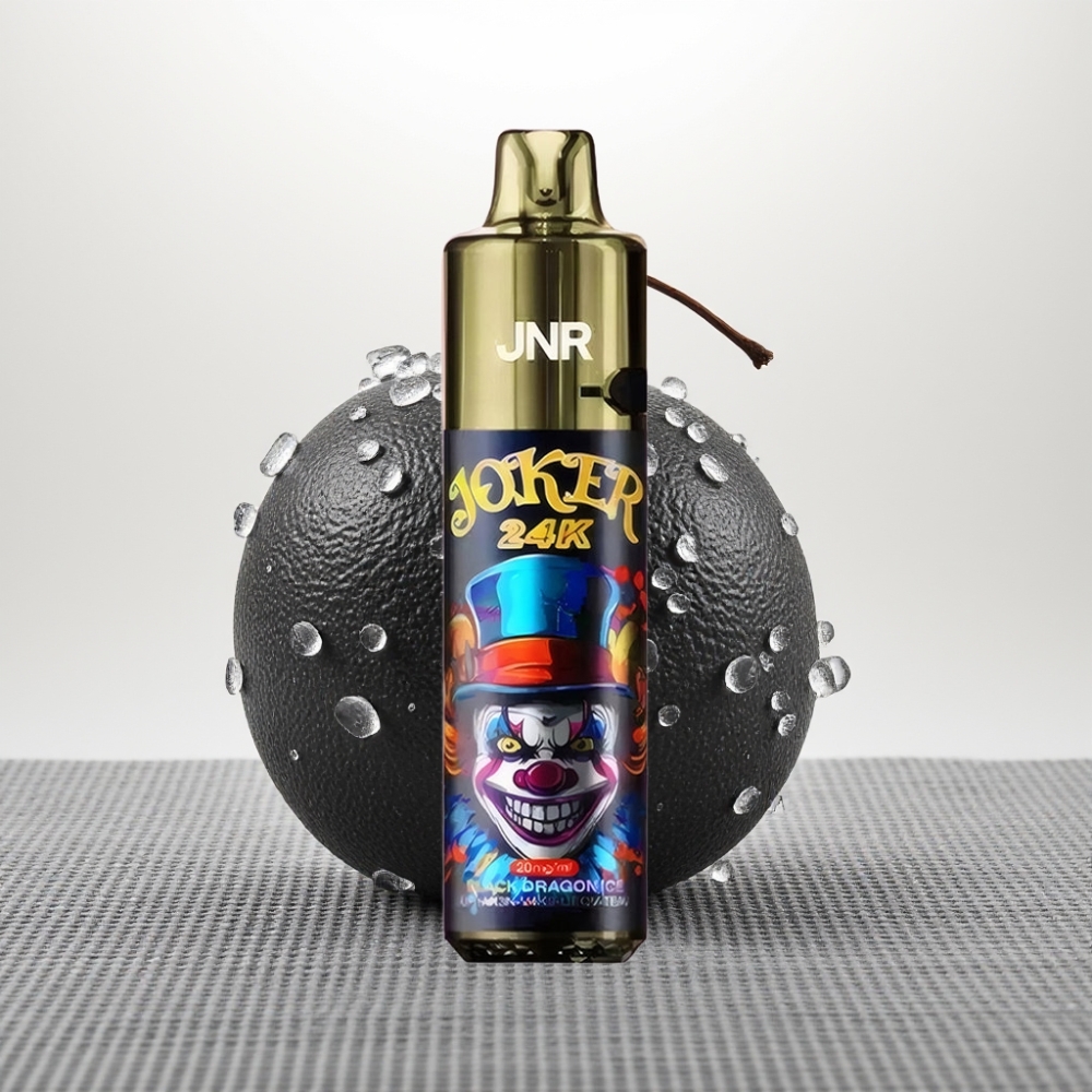 JNR Joker 24K Puffs Refillable Pod Type-C Чорний Дракон Лід