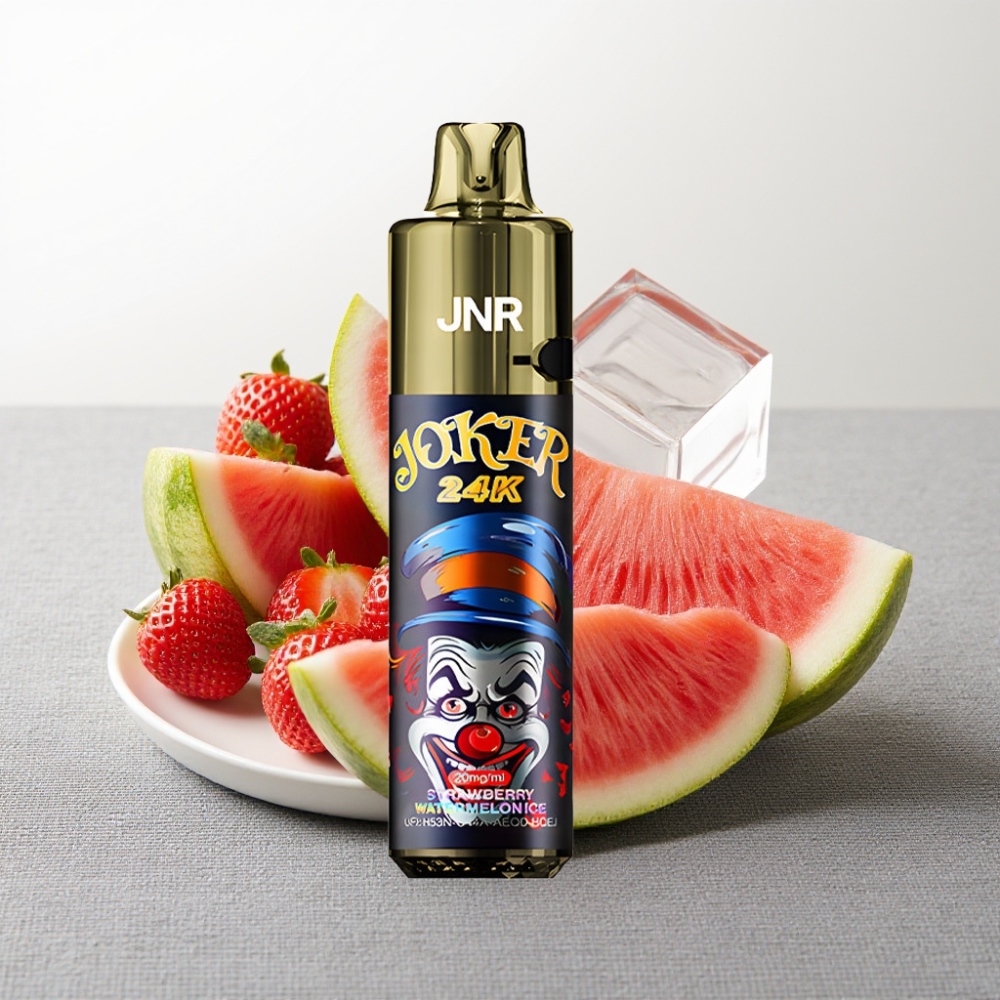 JNR Joker 24K Puffs Refillable Strawberry Watermelon Ice 800mAh Type-C