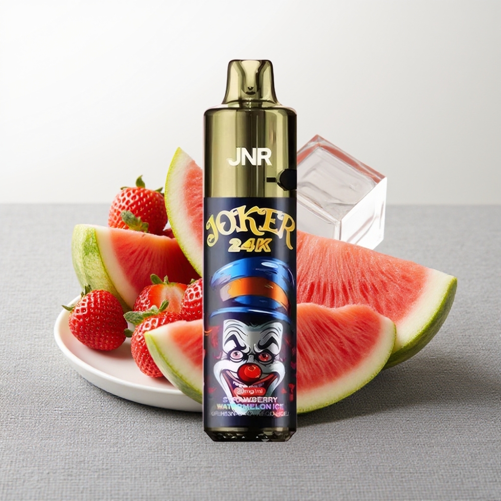 JNR Joker 24K Puffs Refillable Strawberry Watermelon Ice 800mAh Type-C