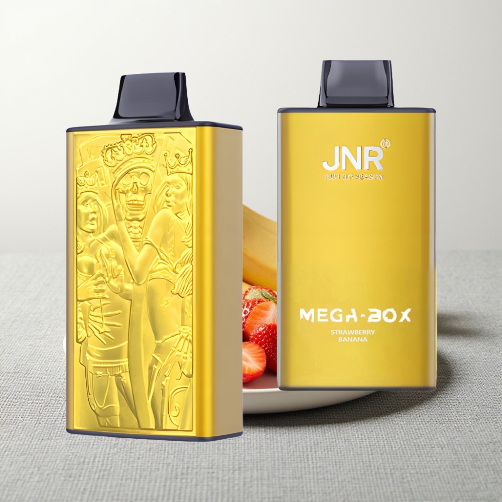 JNR Mega Box 25000 Puffs Полунично-Банановий Диспосейбл 30мл 850mAh Dual Mesh