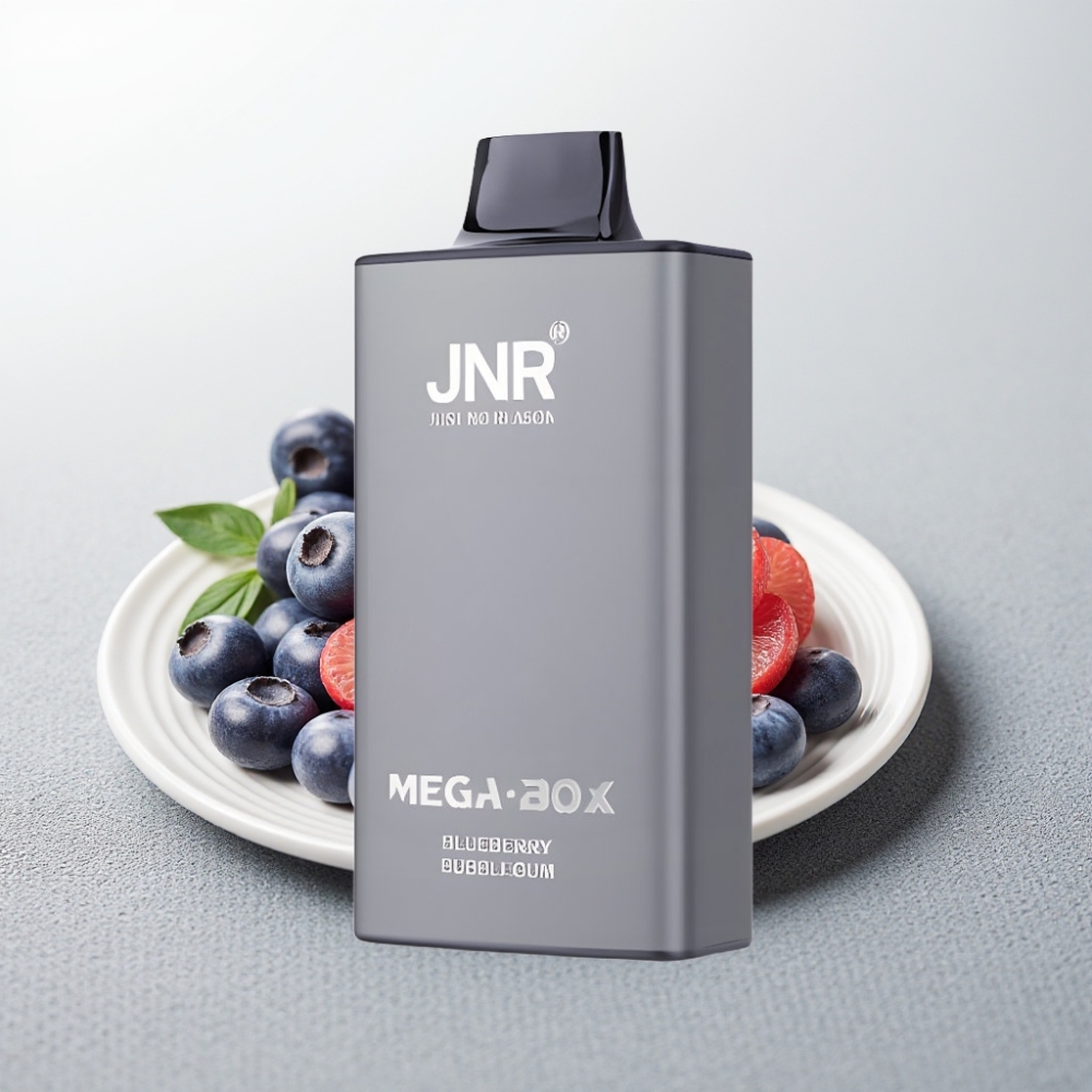 JNR Mega Box 25000 Puffs 30ml 850mAh Dual Mesh Блакитна Жуйка