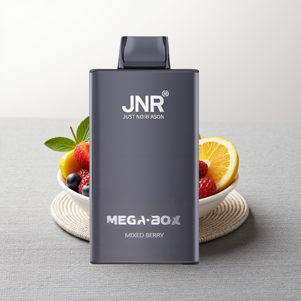 JNR Mega Box 25000 Puffs Dual Mesh Змішана Ягода 30ml