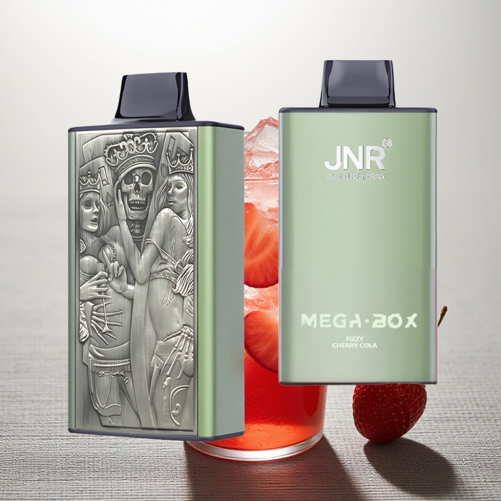 JNR Mega Box 25000 Puffs Насичений Вишневий Кола Dual Mesh Type-C