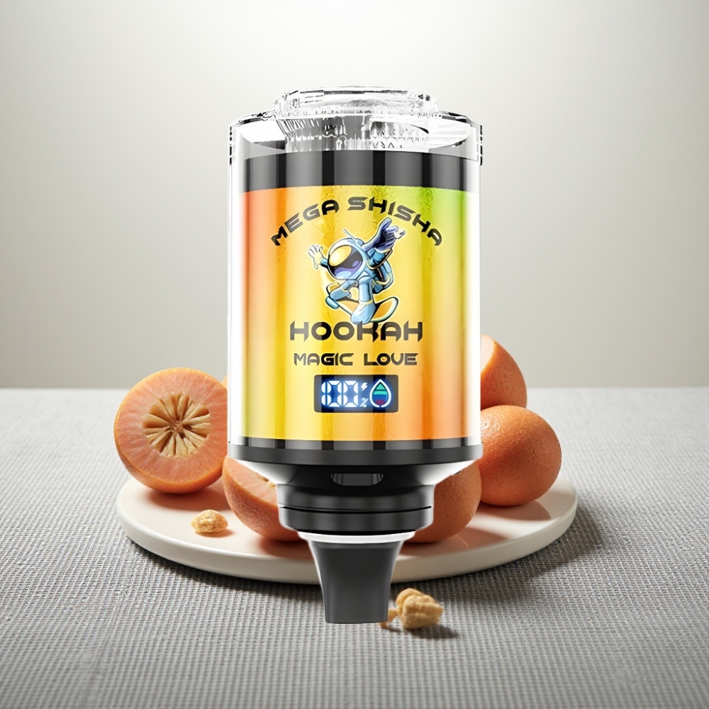 JNR Mega Shisha Hookah 100K Чарівне кохання Desktop Compatibility 60ml 2200mAh