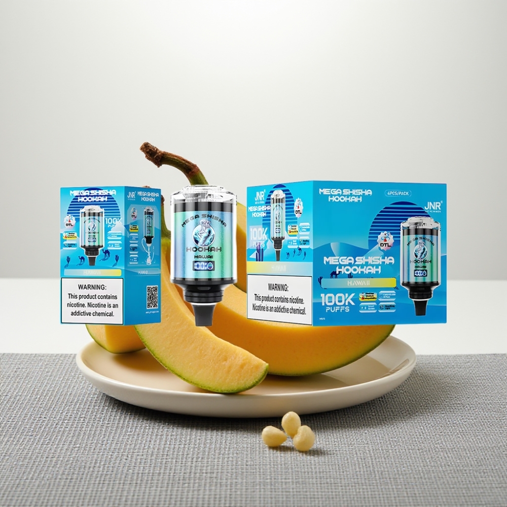 JNR Mega Shisha Hookah 100K Puffs 60ml 2200mAh Type-C