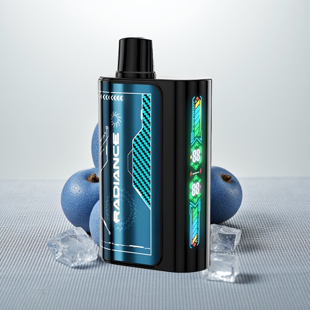 JNR Radiance 31000 Puffs Dual Mesh Coil BLUE RAZZ ICE