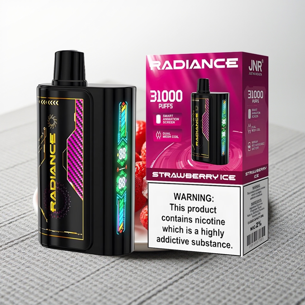 JNR Radiance 31000 Puffs Dual Mesh Coil Тип-C STRAWBERRY ICE