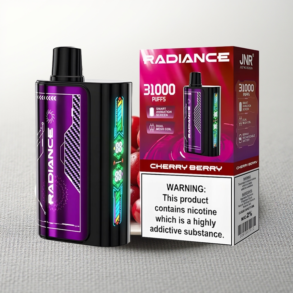 JNR Radiance 31000 Puffs Dual Mesh Coil Вишня-Ягода Type-C