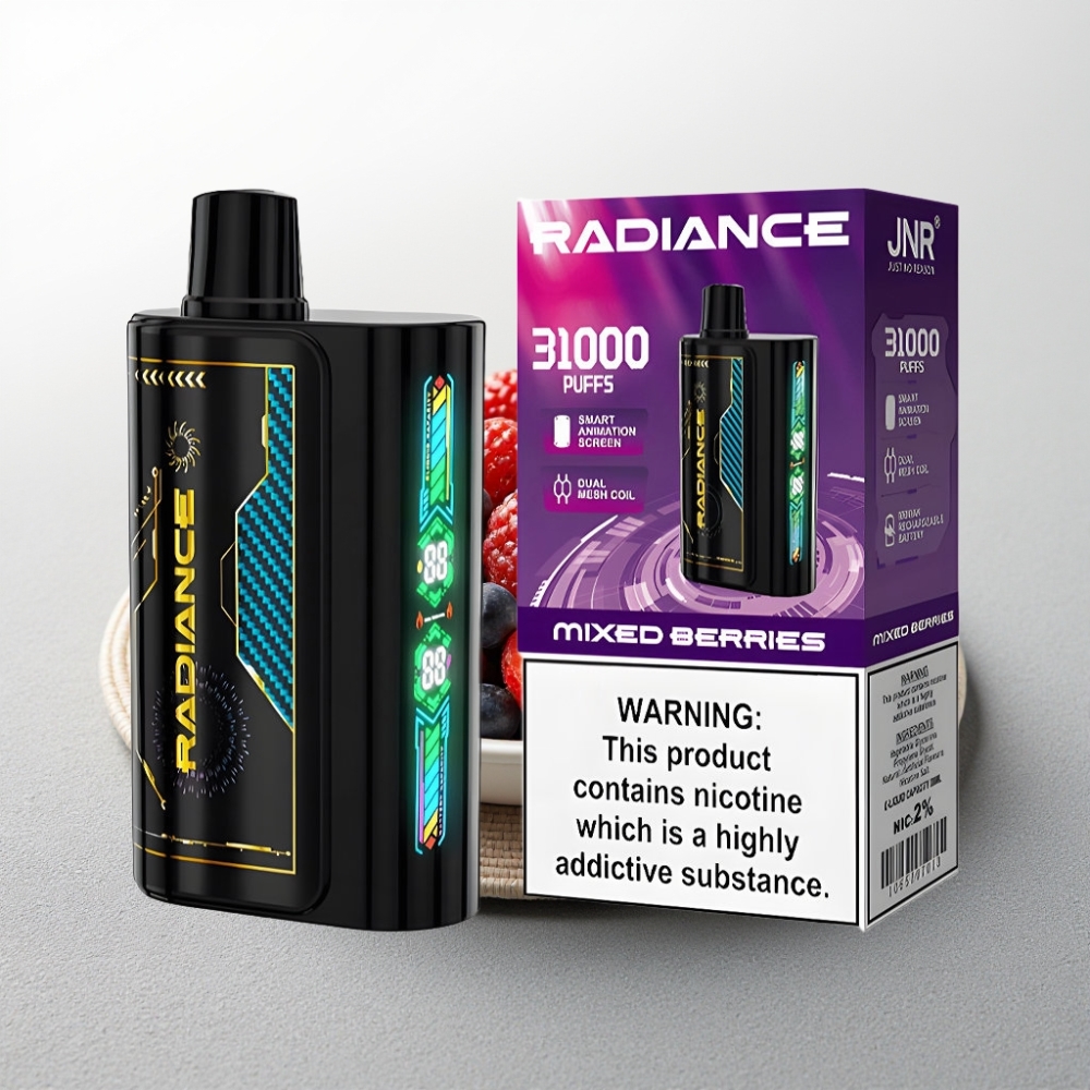JNR Radiance 31000 Puffs Dual Mesh Coil Type-C Змішані Ягоди