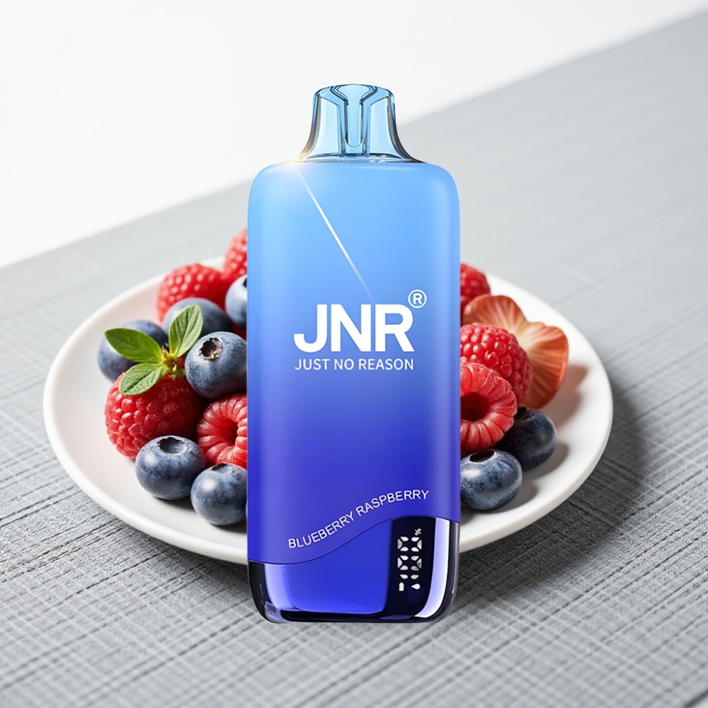 JNR Rainbow 10500 Puffs 18ml 0.8ohm Mesh Блакитна Малина