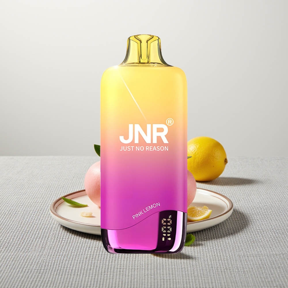 JNR Rainbow 10500 Puffs Disposable Vape Рожевий Лимонад 18мл 0.8Ω Mesh