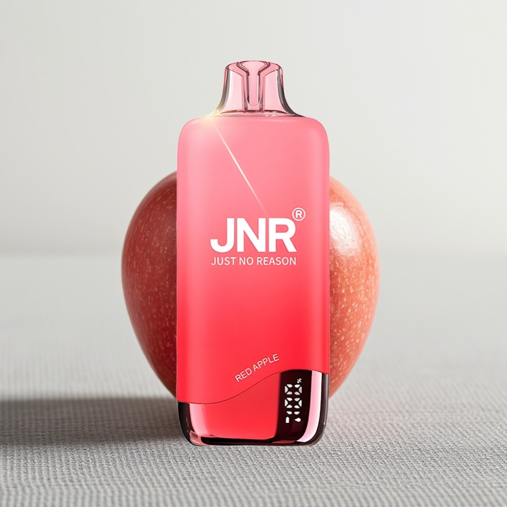 JNR Rainbow 10500 Puffs Disposable Vape Червоний Яблуко 18ml 600mAh