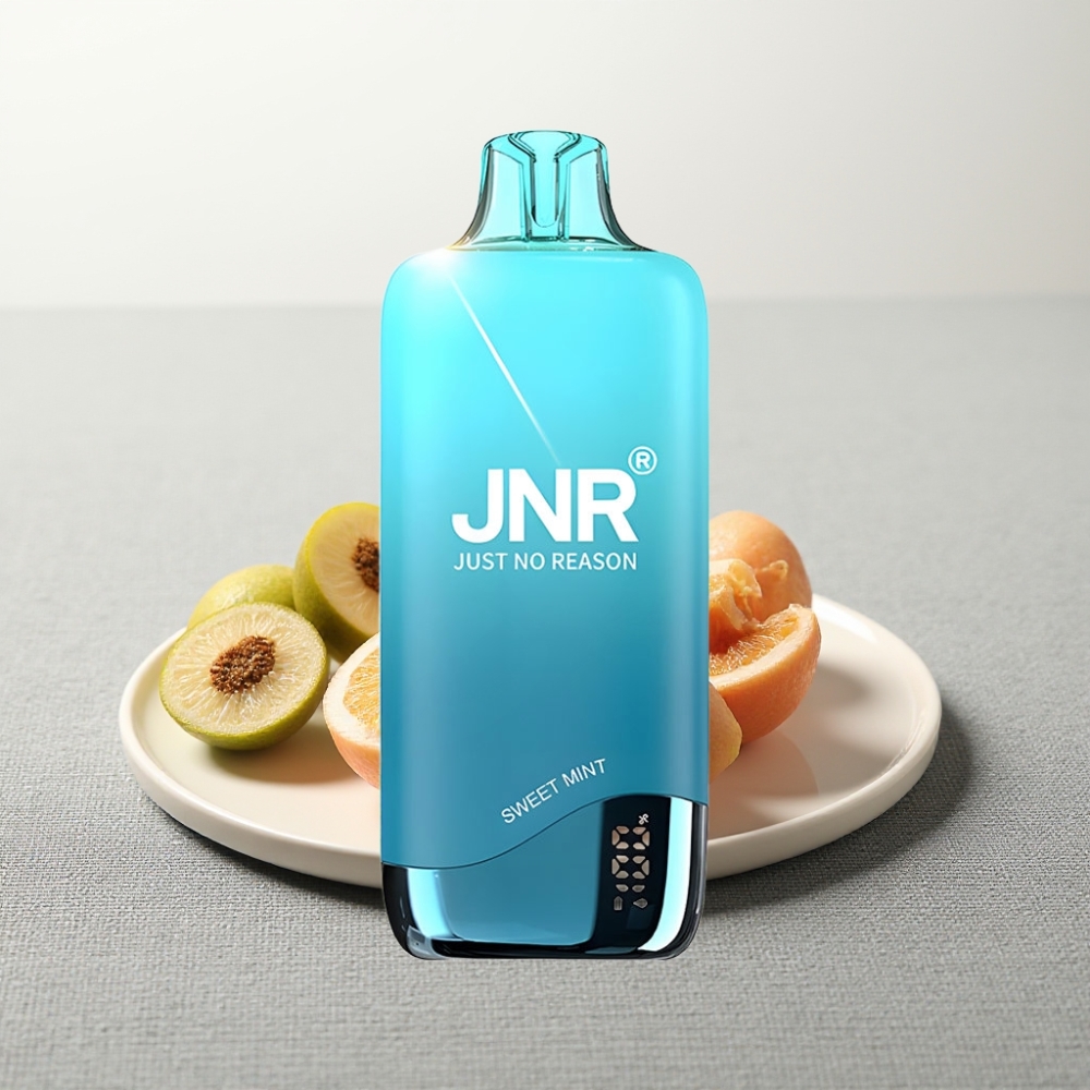 JNR Rainbow 10500 Puffs Disposable Vape Солодка М'ята 18ml 600mAh USB-C