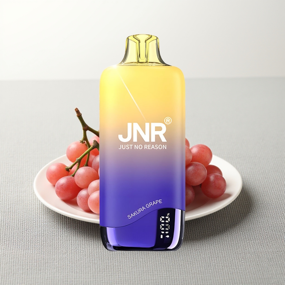 JNR Rainbow 10500 Puffs Sakura Grape USB-C 18ml Disposable Vape