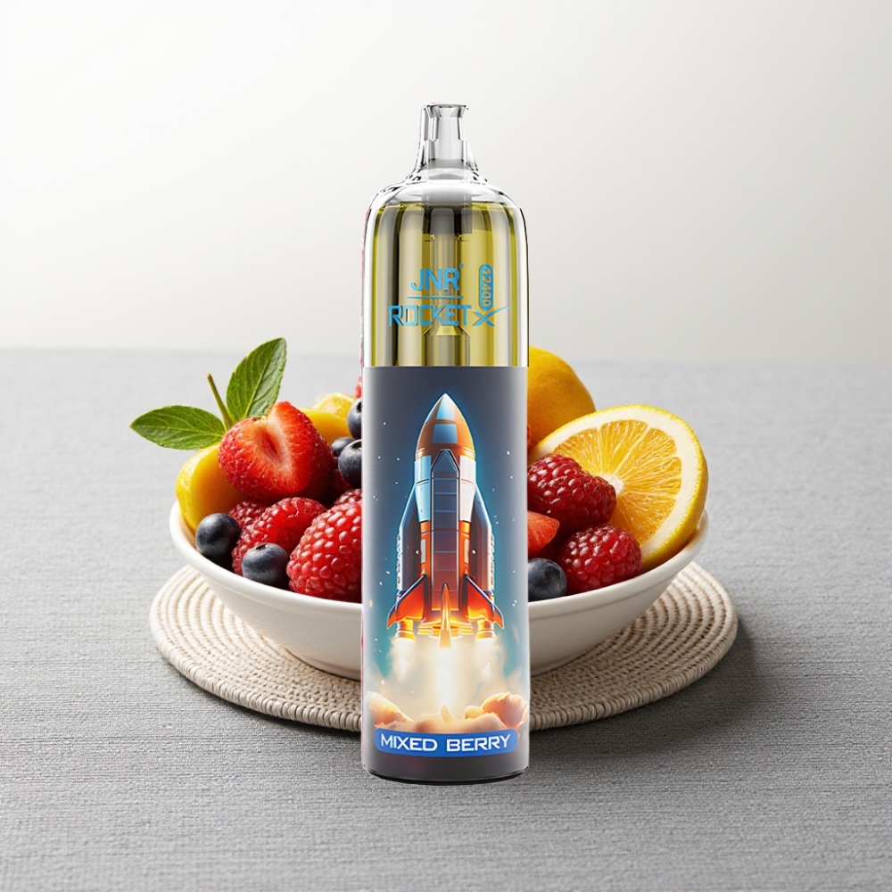 JNR Rocket-X 12400 Puffs Змінний повітряний потік RGB Змішана ягода