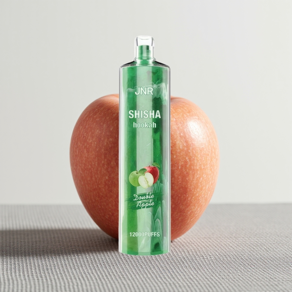 JNR Shisha Hookah 12000 Puffs 24ml 750mAh Double Apple (Подвійне Яблуко)