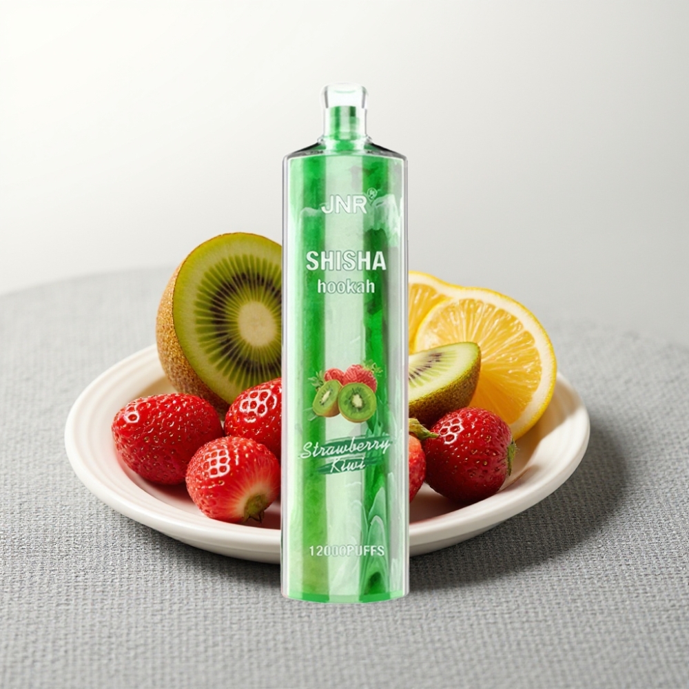 JNR Shisha Hookah 12000 Puffs 24ml Полунично-Ківі Type-C