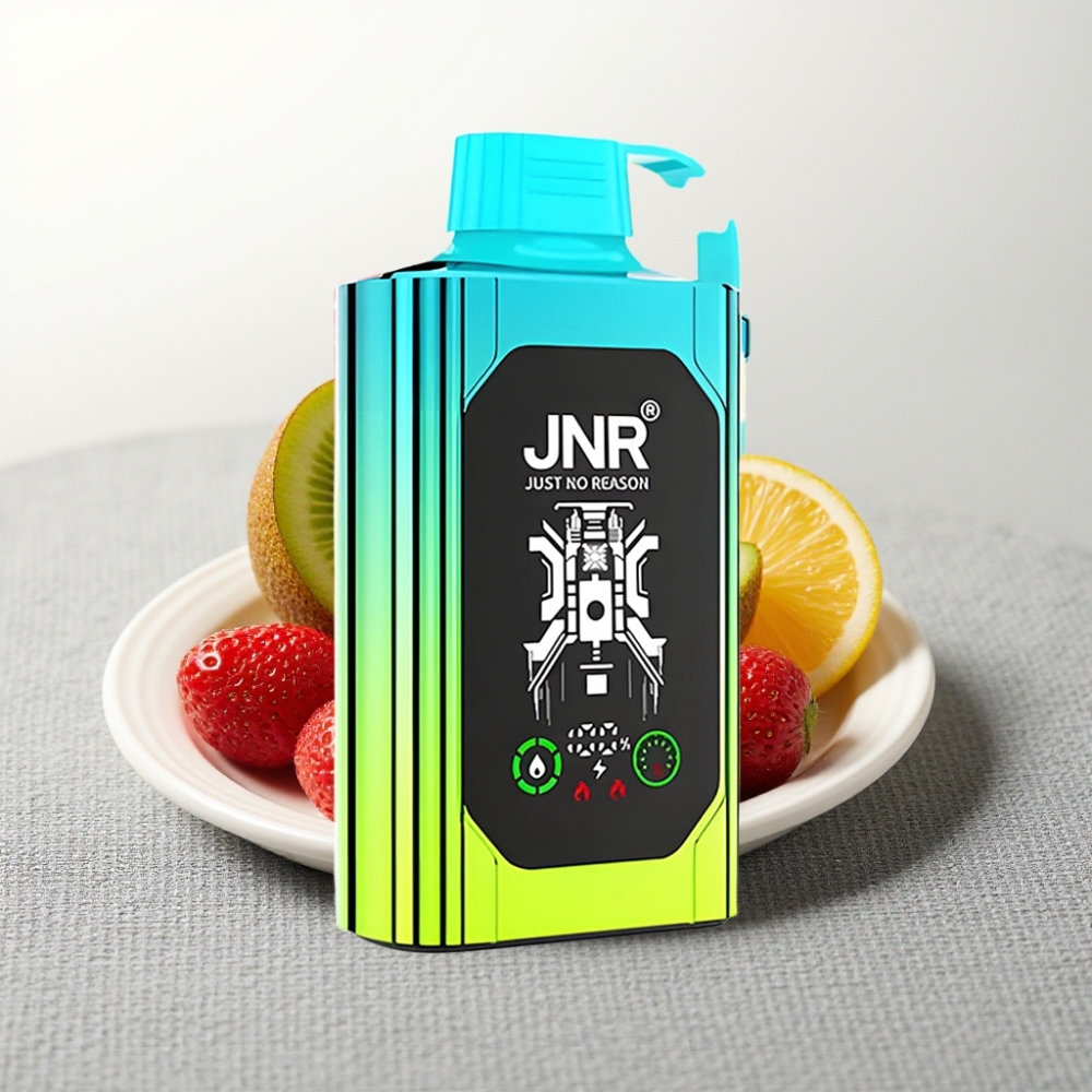 JNR Shisha Hookah Box 20500 Puffs HD Display 1000mAh 25ml Полуниця-Ківі