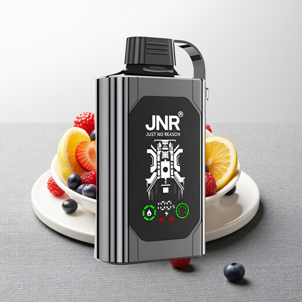 JNR Shisha Hookah Box 20500 Puffs HD Display 1000mAh Type-C Змішаний Ягідний Лід