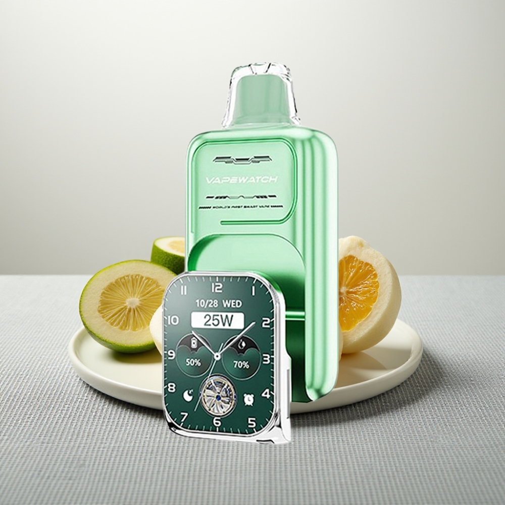 JNR VapeWatch 30000 Puffs 1000mAh 19mL Dual Mesh Coil Маямі М'ятa