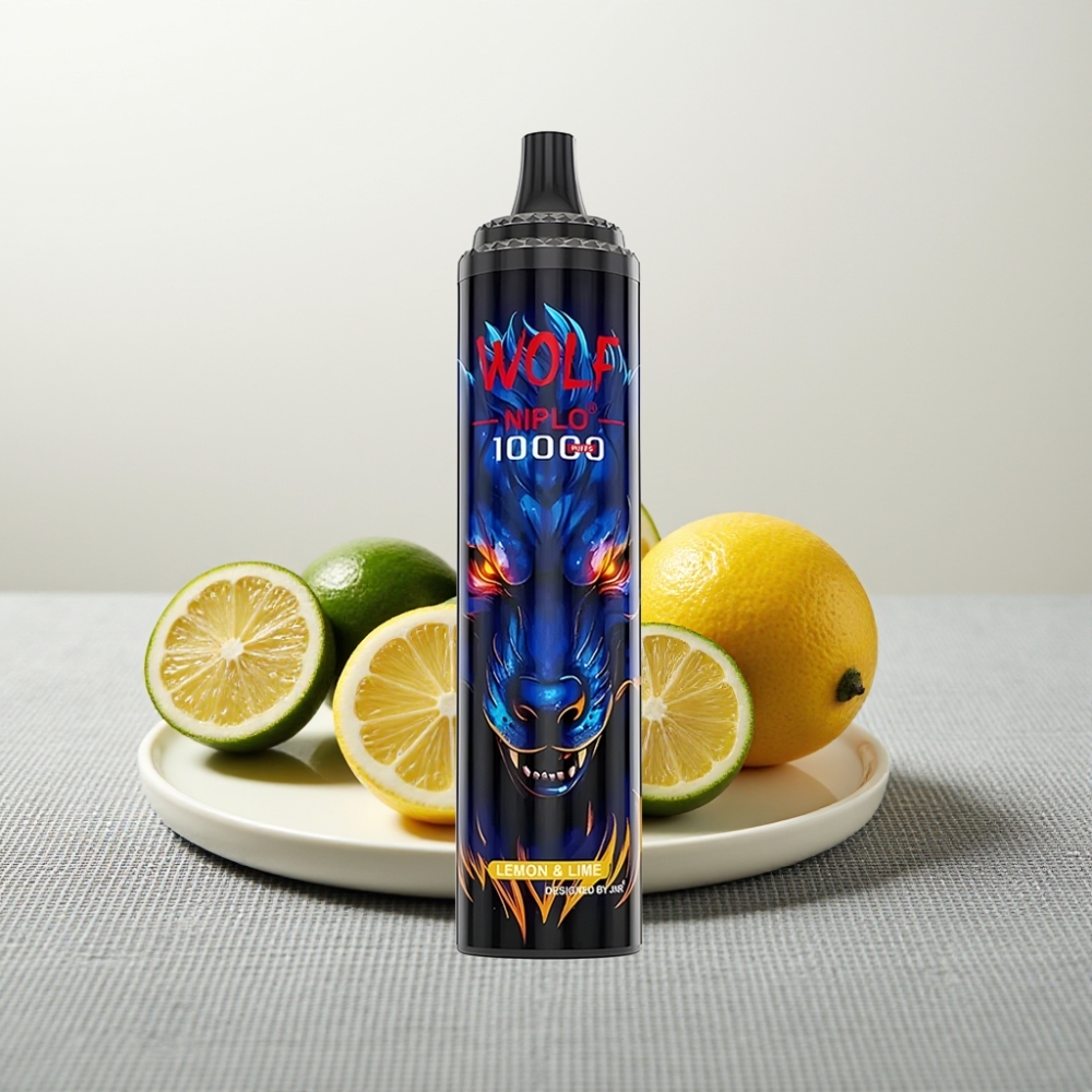 JNR Wolf Niplo 10000 Puffs 1.0 Ohm 20ml Лимон та Лайм