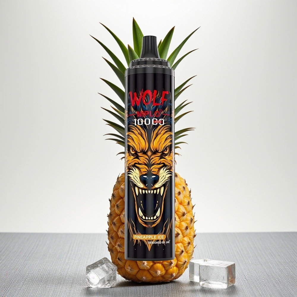 JNR Wolf Niplo 10000 Puffs 1.0 Ohm 20ml Ананас-Лід Type-C