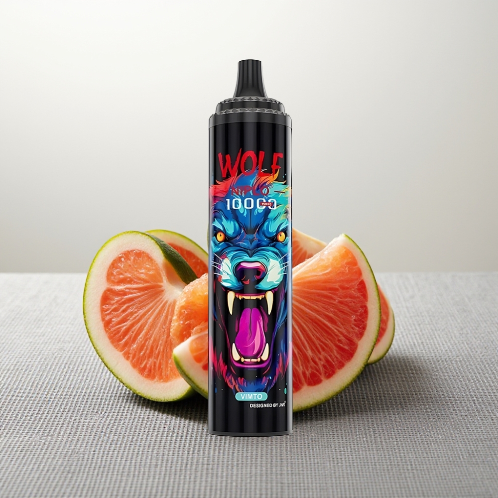 JNR Wolf Niplo 10000 Puffs 20мл 5% Vimto Type-C wholesale vape Ukraine