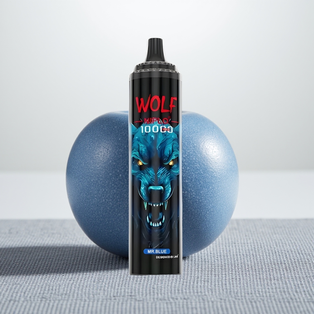 JNR Wolf Niplo 10000 Puffs 20ml 5% Синій wholesale vape Ukraine
