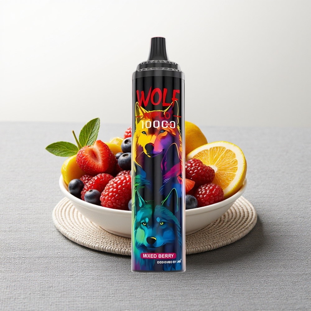JNR Wolf Niplo 10000 Puffs Mixed Berry 20ml 650mAh Type-C