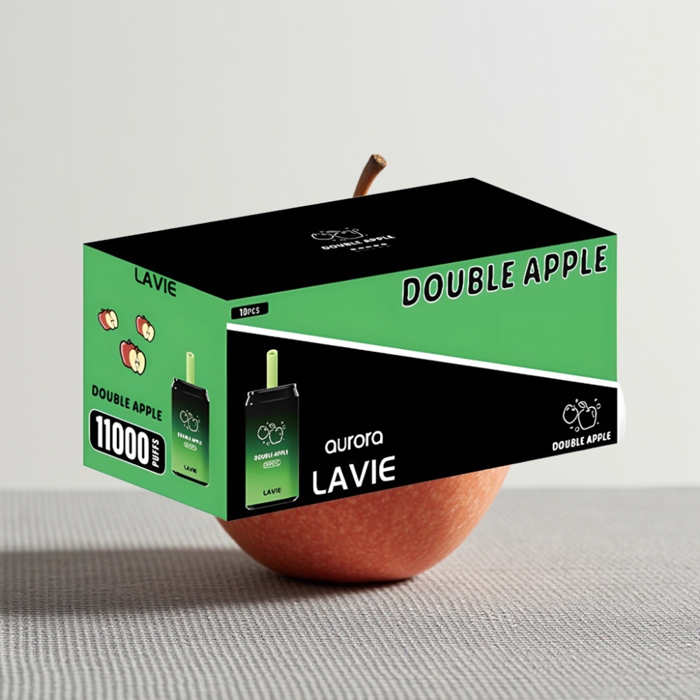 LAVIE Aurora 11000 Puffs Подвійне яблуко 22ML 650mAh Type C