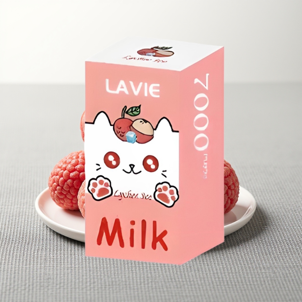 LAVIE Milk 7000 Puffs Лайс Лід 16ML 600mAh Type C wholesale vape Ukraine