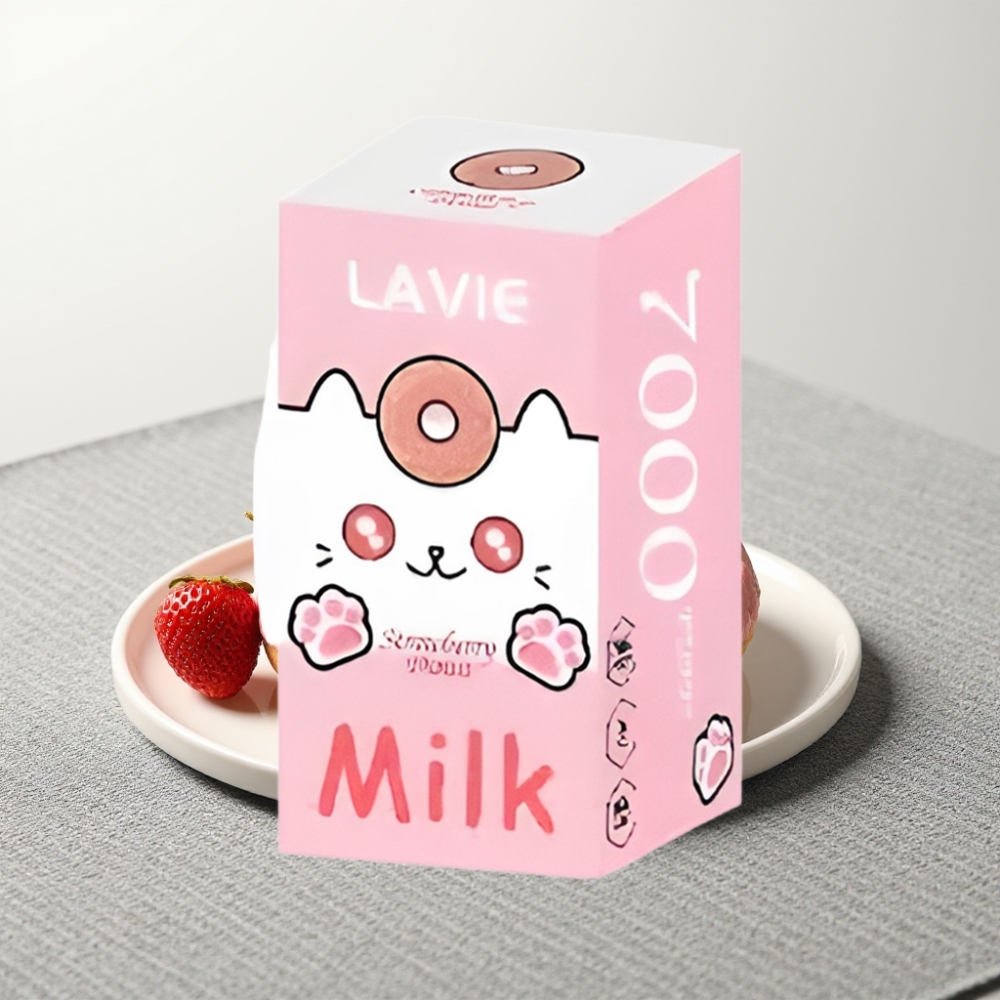 LAVIE Milk 7000 Puffs Полуничний Пончик 16ML Type C
