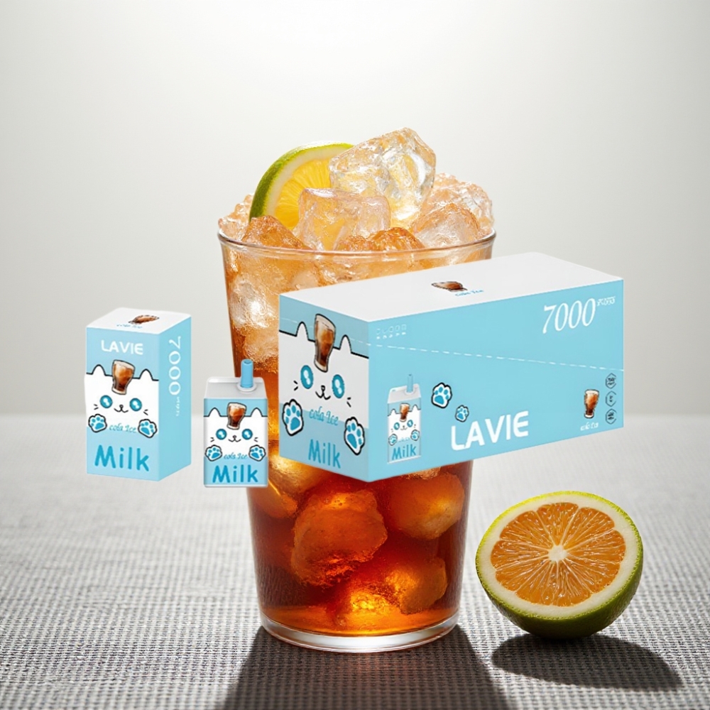 LAVIE Milk 7000 Puffs 16ML Кола-Лід Type C wholesale vape Ukraine