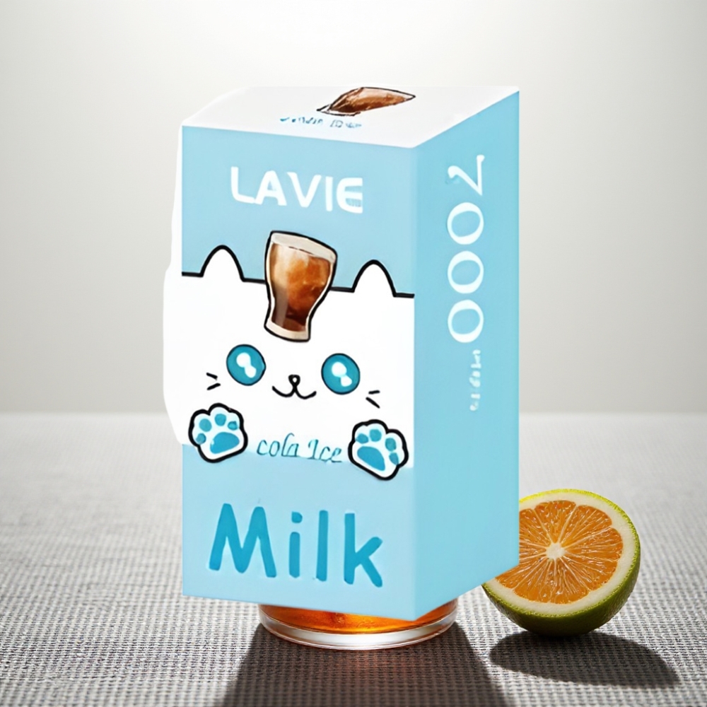 LAVIE Milk 7000 Puffs 16ML Кола-Лід Type C wholesale vape Ukraine