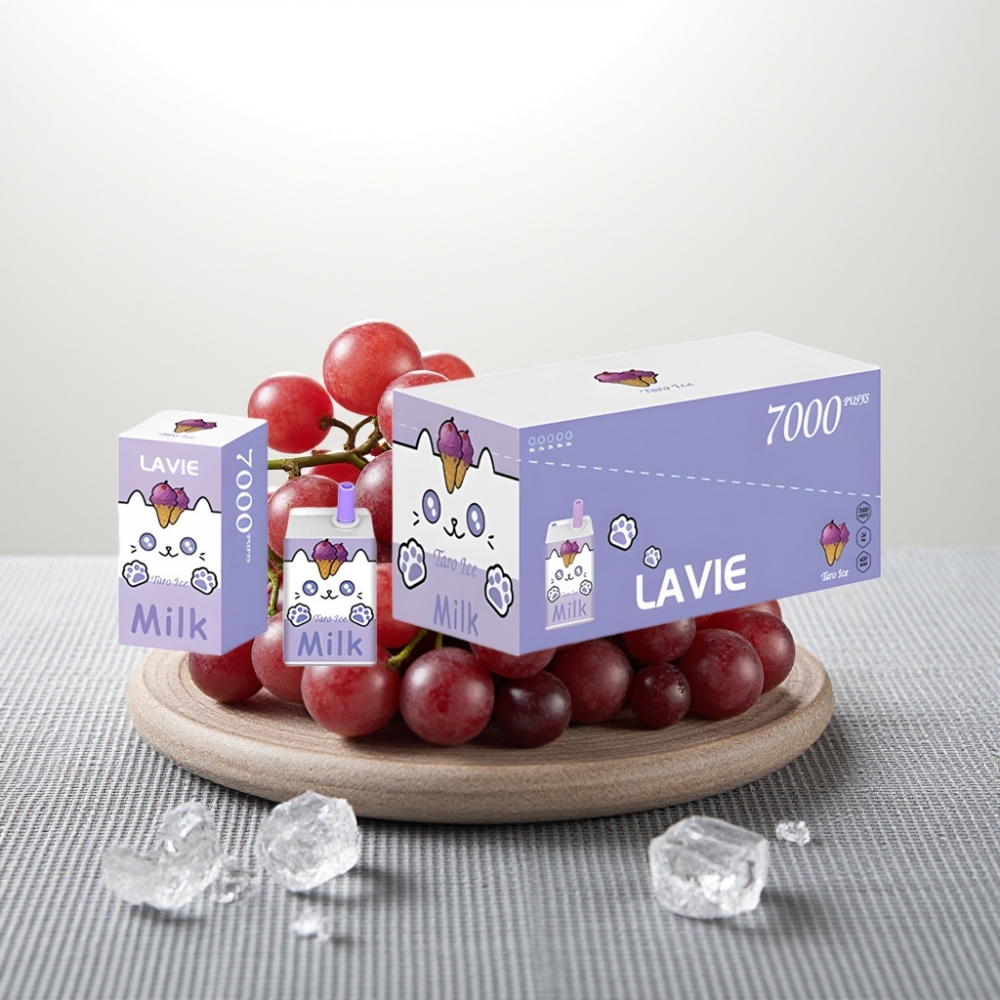 LAVIE Milk 7000 Puffs 16ML Графітовий Лід Type C wholesale vape Ukraine