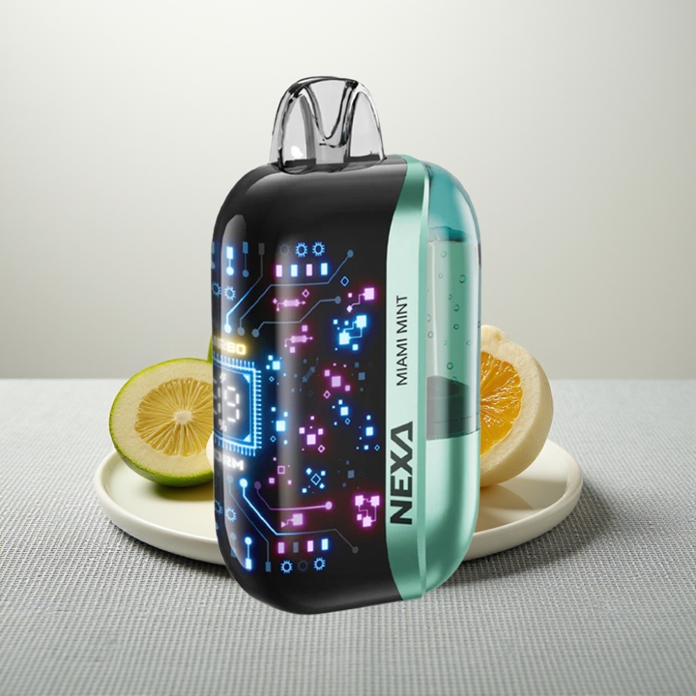 NEXA Ultra 50K Disposable Vape Маямі М’ята 20мл 800mAh 5% Dual Mesh