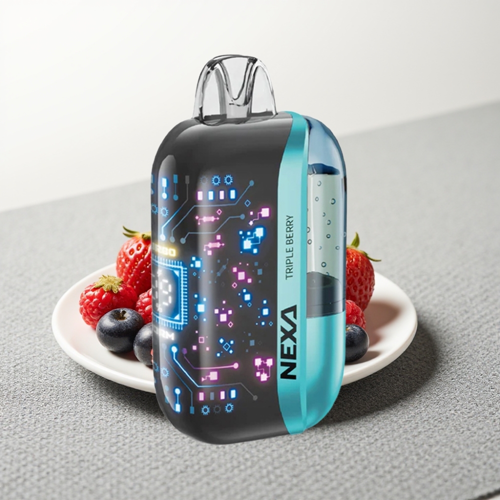 NEXA Ultra 50K Disposable Vape 50000 Puffs 20ml 5% Трипл Бері