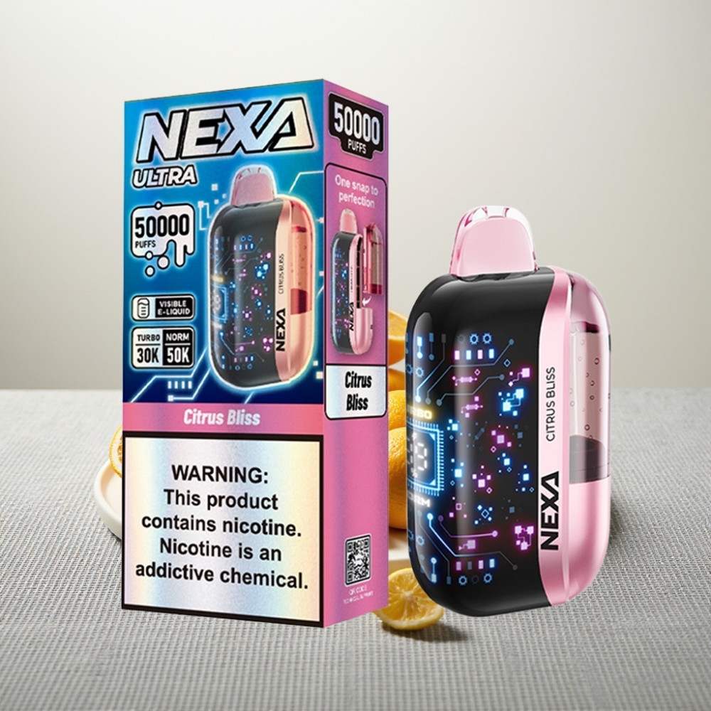 NEXA Ultra 50K Disposable Vape 50000 Puffs 20ml Цитрусовий Блаженство 5%