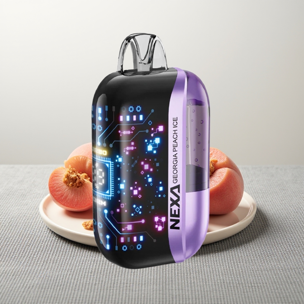 NEXA Ultra 50K Disposable Vape 50000 Puffs 20ml 5% Грузинський Персик Лід Type-C