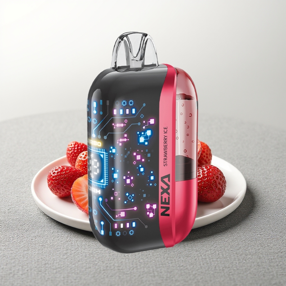 NEXA Ultra 50K Disposable Vape 50000 Puffs Strawberry Ice 20ml 5% Type-C