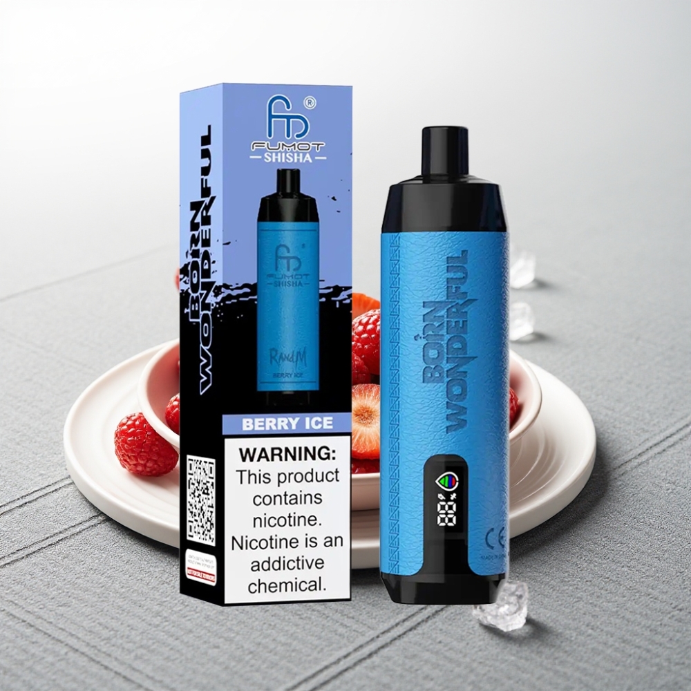 RandM Fumot Shisha 10000 Puffs 18ml Ягідний Лід Type-C 850mAh