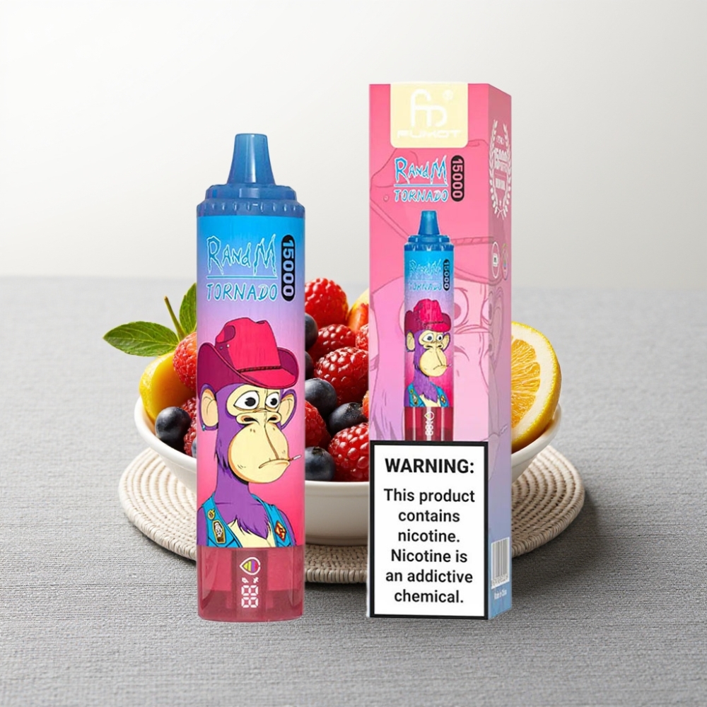 RandM Fumot Tornado 15000 Puffs 25ml 850mAh Mesh Змішаний Ягідний
